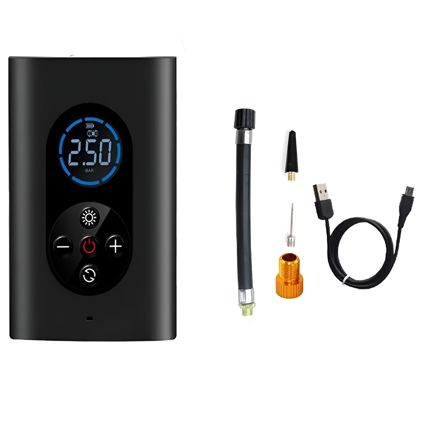 Cordless Tyre Inflator M8 – 150PSI Portable Air Compressor with 4000mAh Battery