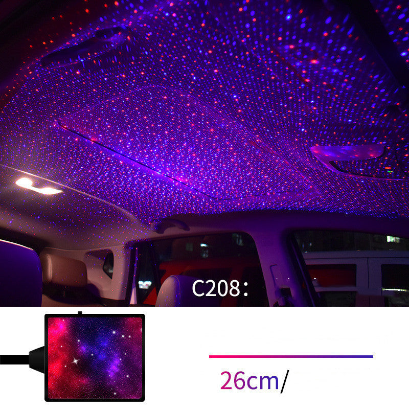 Voice-Controlled USB Star Projector Light (360°)