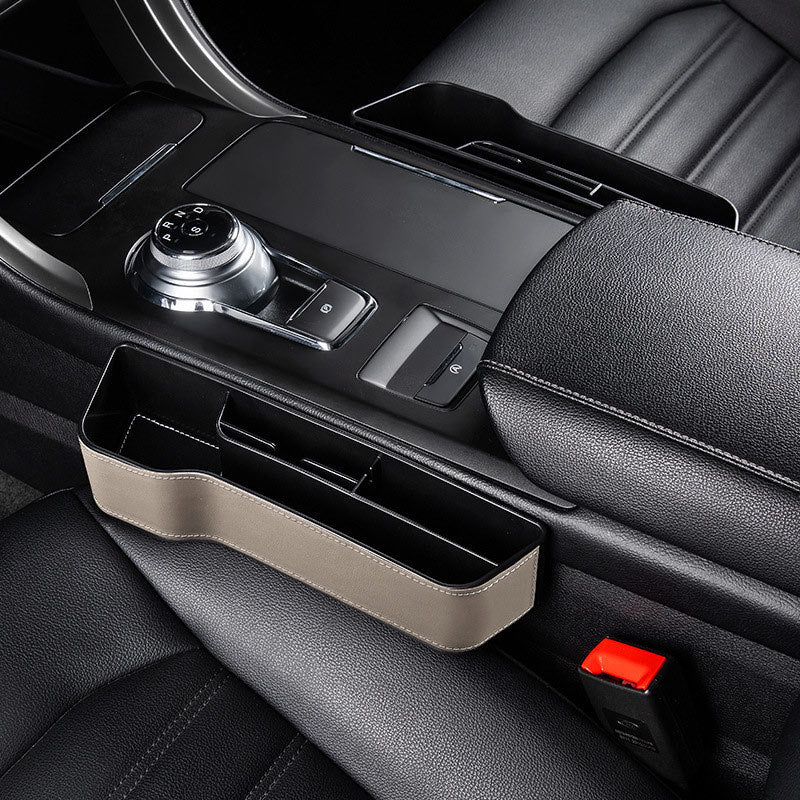 Car Seat Gap Storage Box with Cup Holder