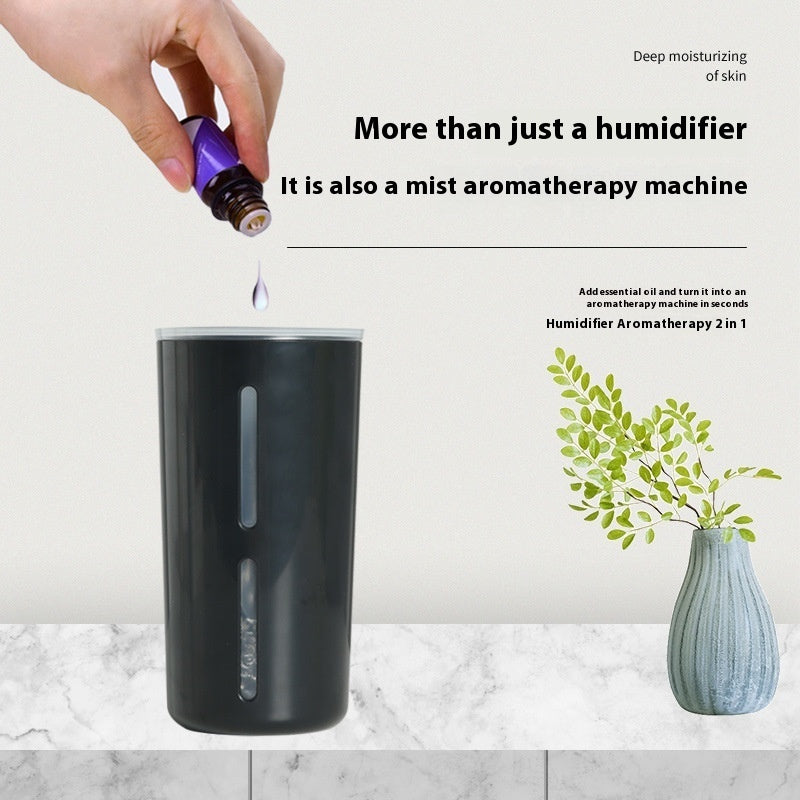Car Humidifier – Aroma Diffuser & Ambient Light