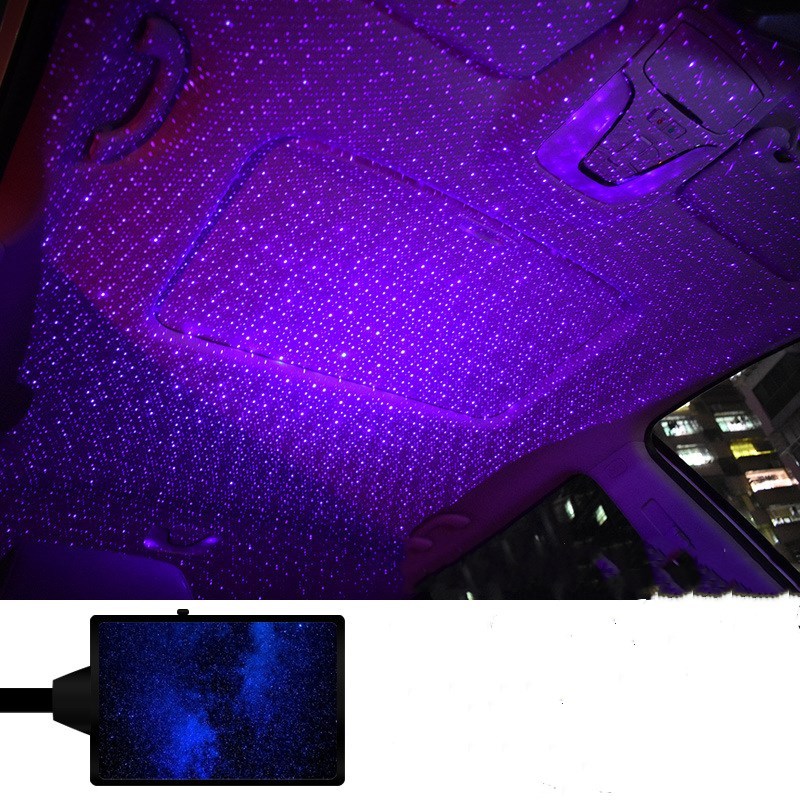 Voice-Controlled USB Star Projector Light (360°)