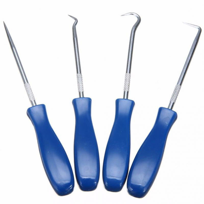 4-Piece Tire Gravel Pick & Repair Hook Set