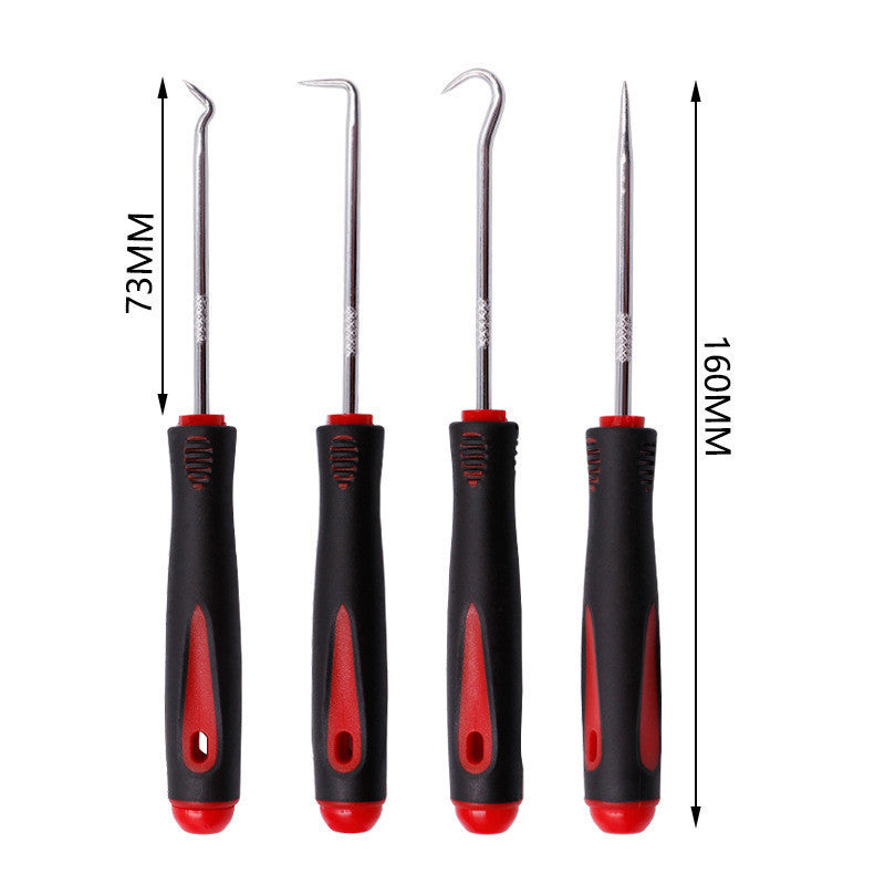 4-Piece Tire Gravel Pick & Repair Hook Set