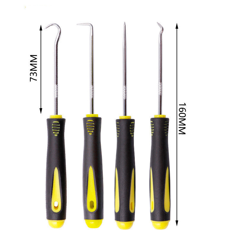 4-Piece Tire Gravel Pick & Repair Hook Set