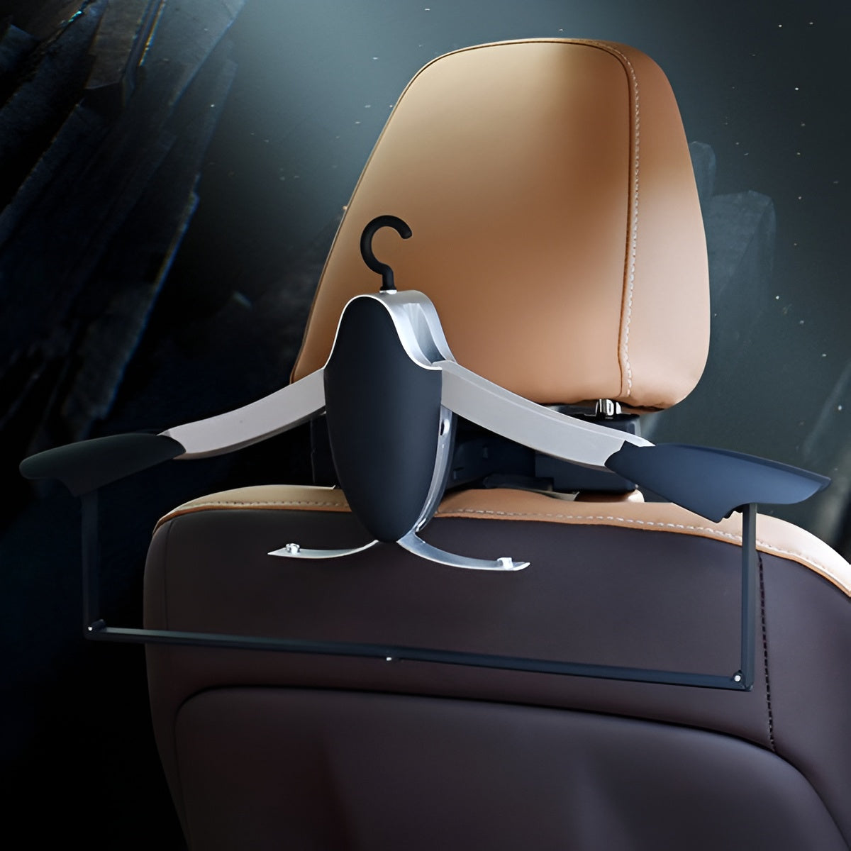 Car Folding Clothes Hanger, Creative Penguin Design