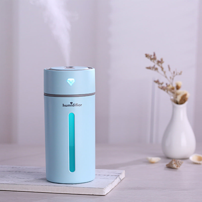 New Diamond Humidifier – Car Colorful Light Silent Aroma Diffuser