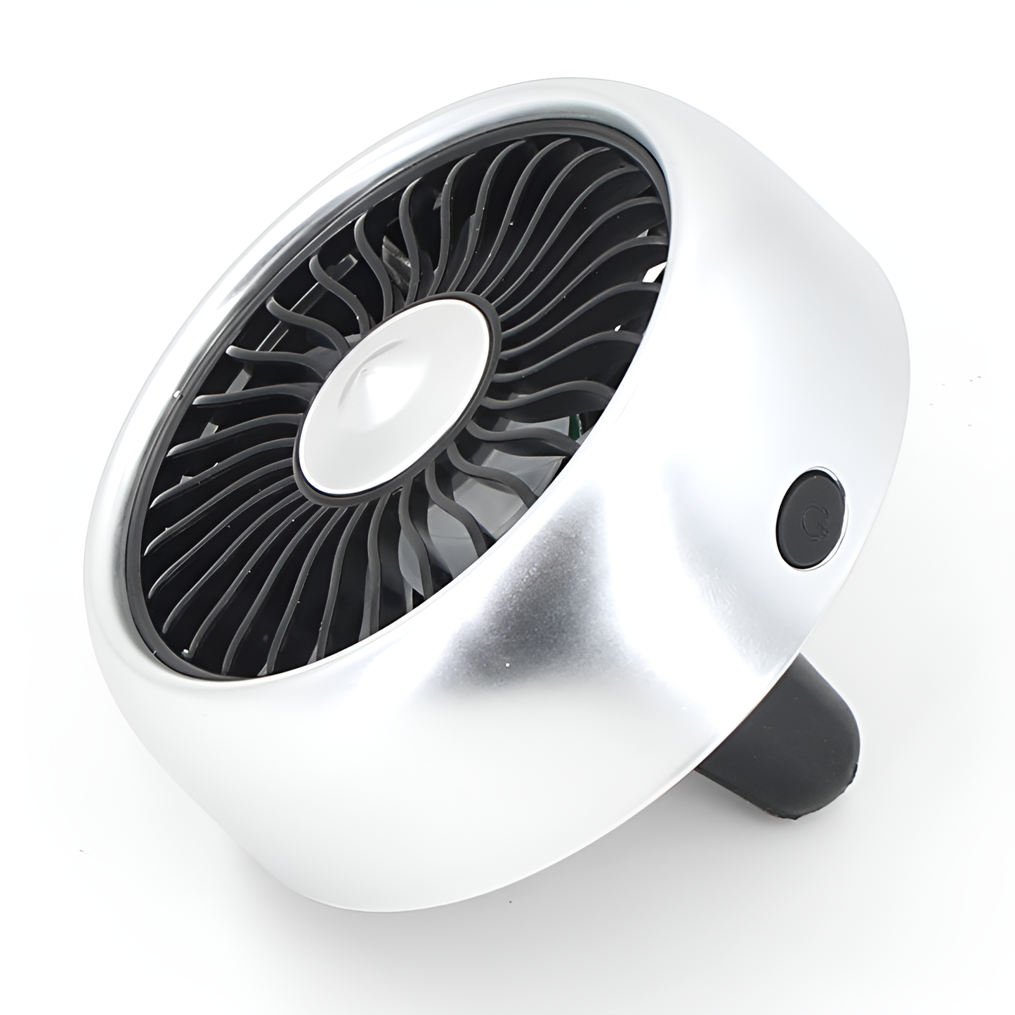 Car Air Vent LED Fan – Adjustable Speed with Lighting Effect