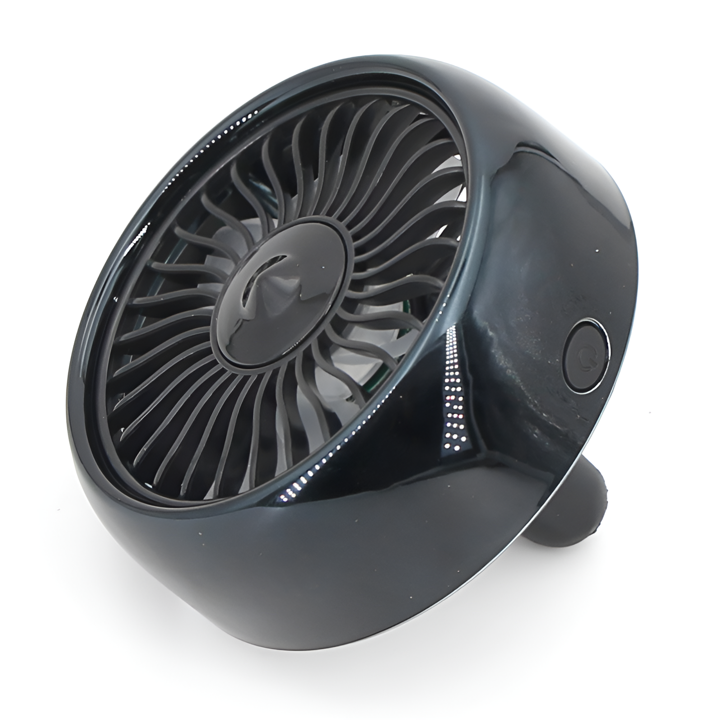 Car Air Vent LED Fan – Adjustable Speed with Lighting Effect
