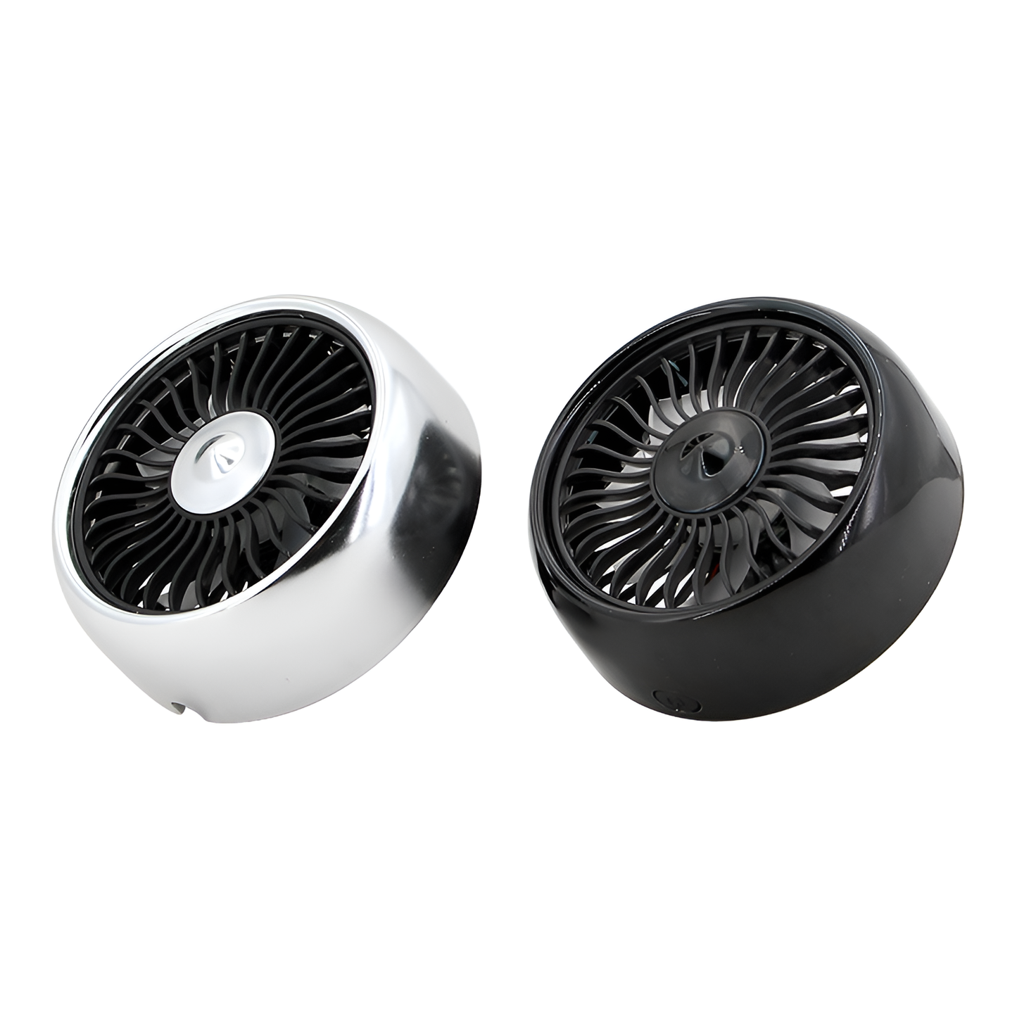 Car Air Vent LED Fan – Adjustable Speed with Lighting Effect