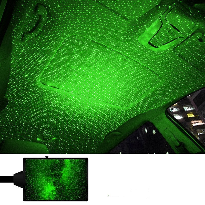 Voice-Controlled USB Star Projector Light (360°)