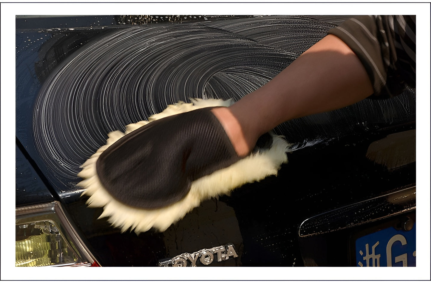 Soft Wool Car Wash Glove