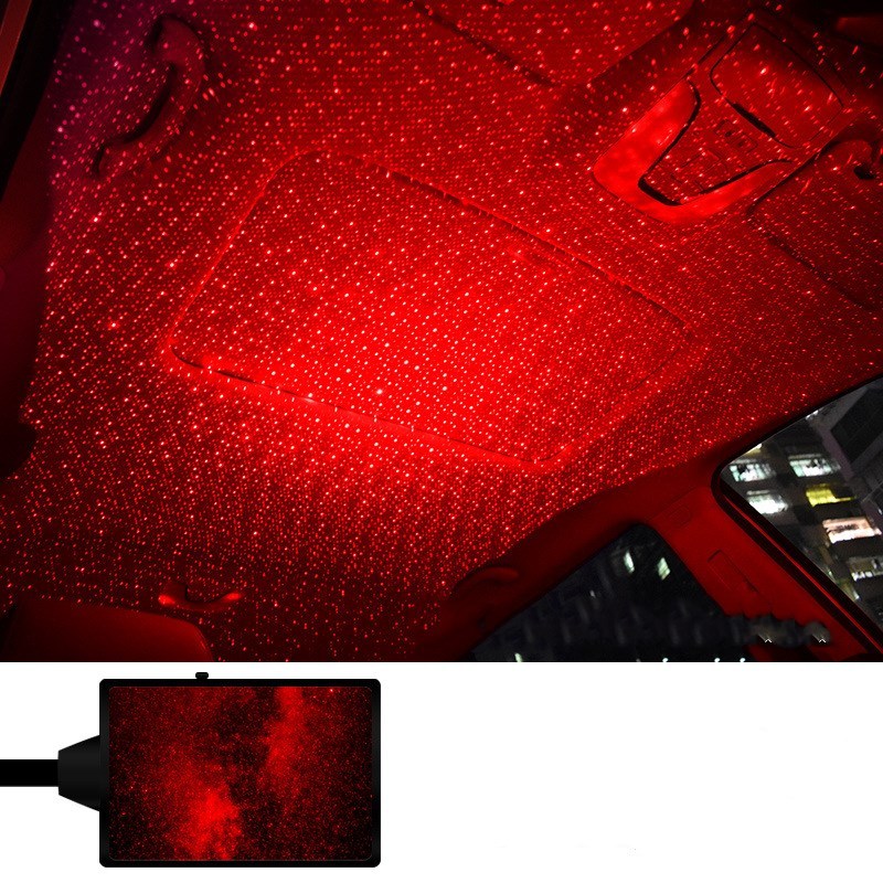 Voice-Controlled USB Star Projector Light (360°)