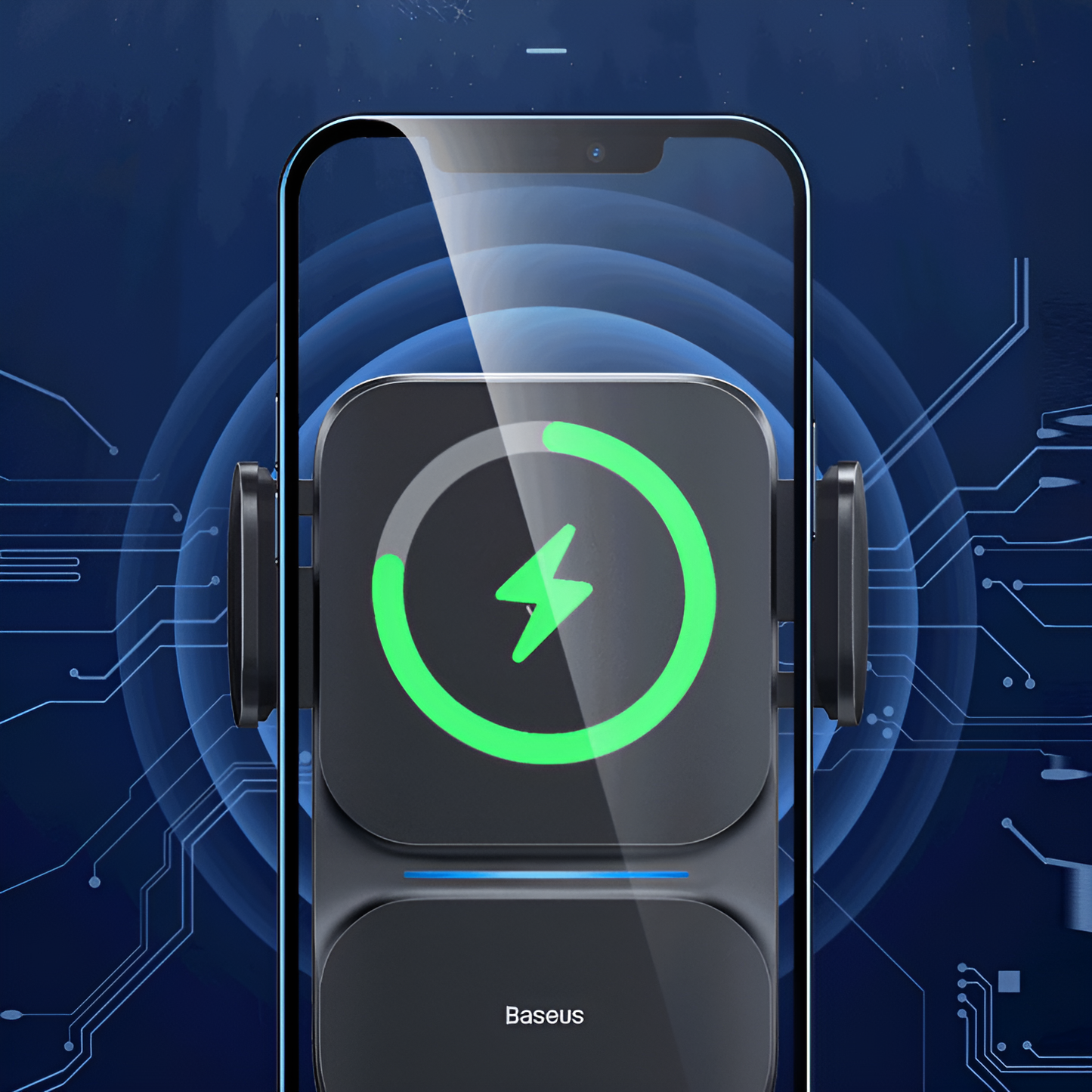 15W Wireless Charging Car Phone Mount