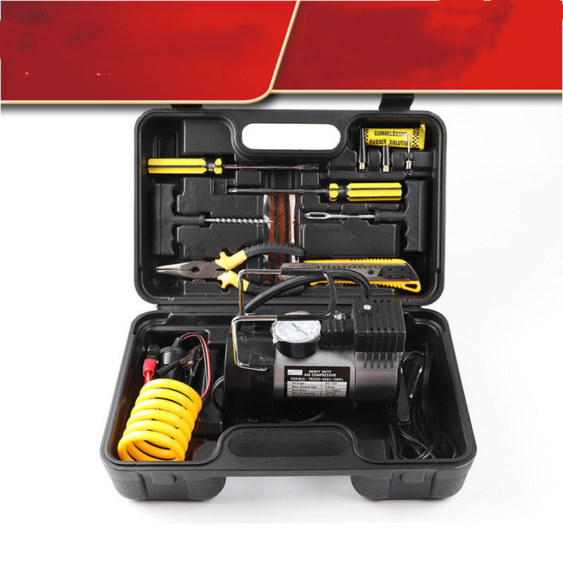 Multifunctional Electric Car Tire Inflator & Repair Kit
