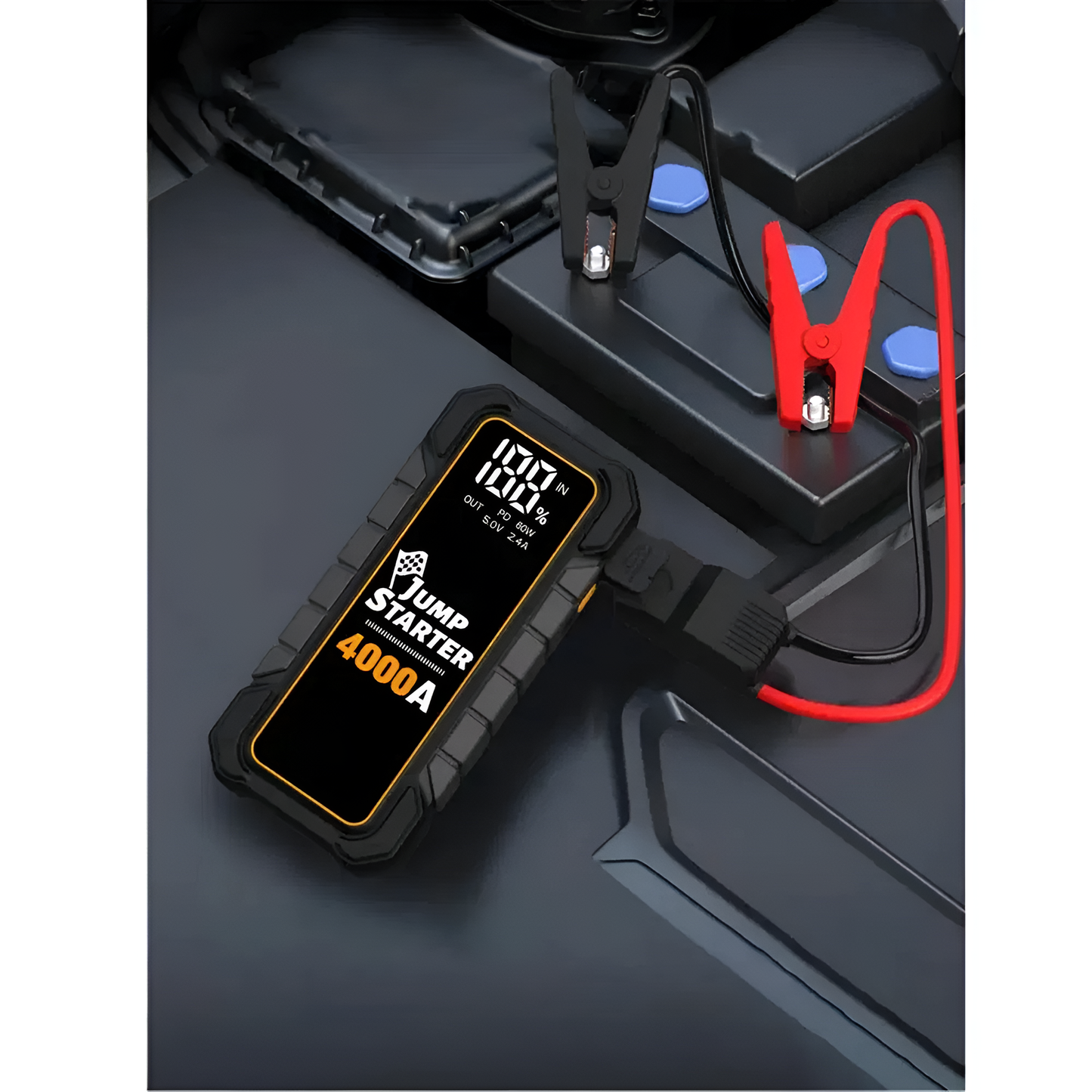 20000mAh 12V Car Battery Starter (4000A Peak)