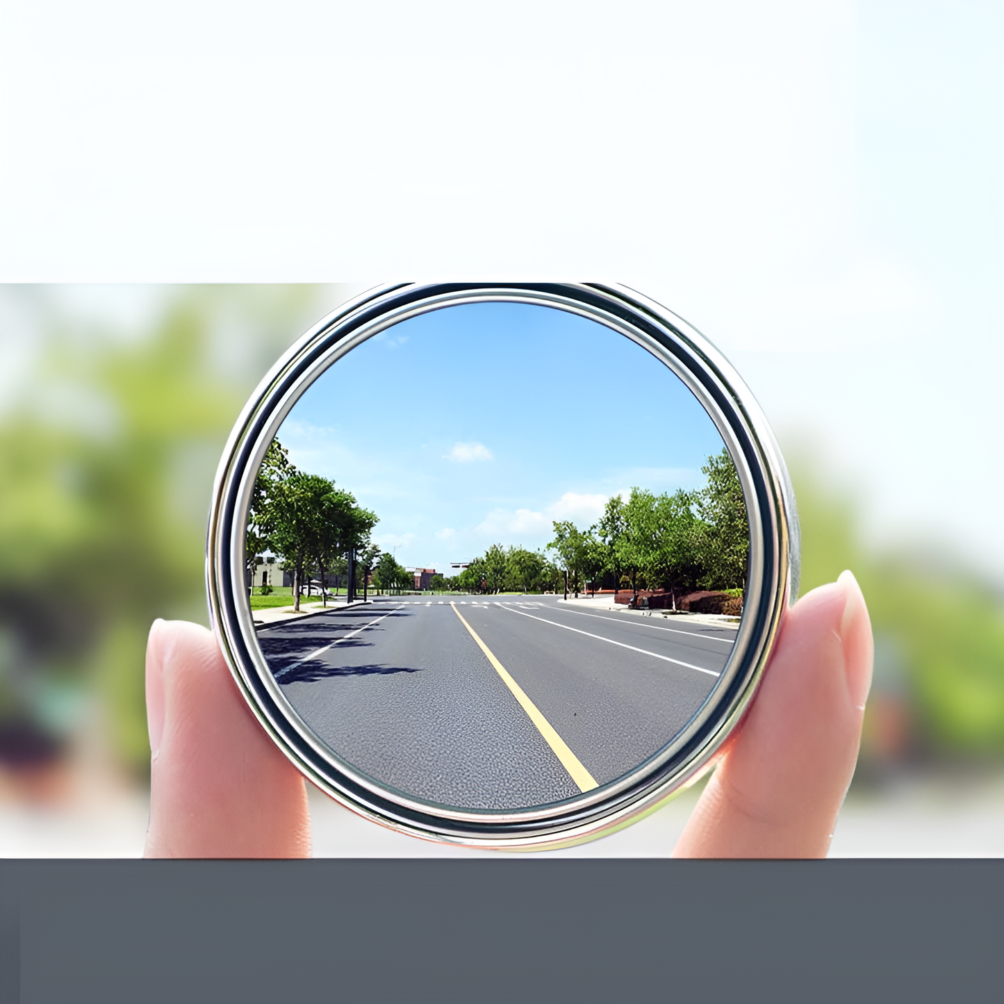 Rotating Rearview Mirror Blind Spot Mirror – 1 Pair