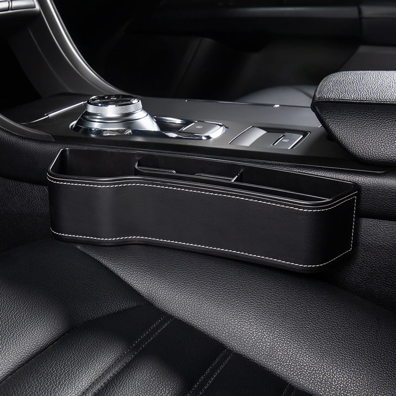 Car Seat Gap Storage Box with Cup Holder