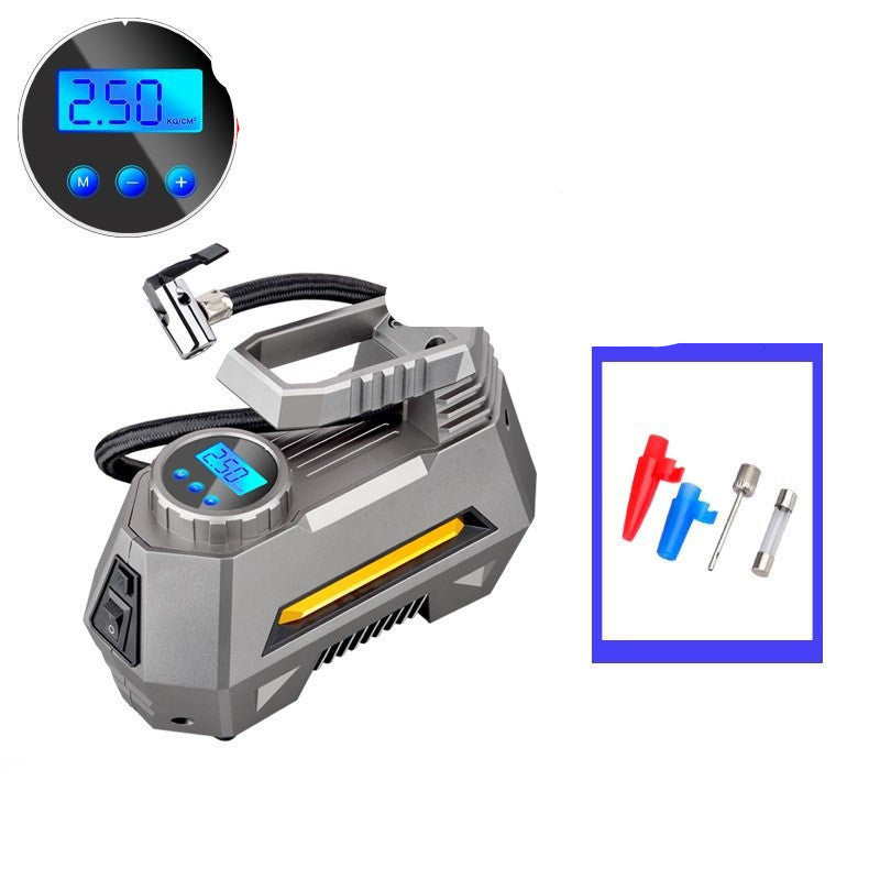 Portable 12V Car Tire Air Pump & Mini Compressor