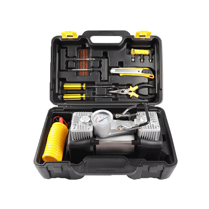 Multifunctional Electric Car Tire Inflator & Repair Kit