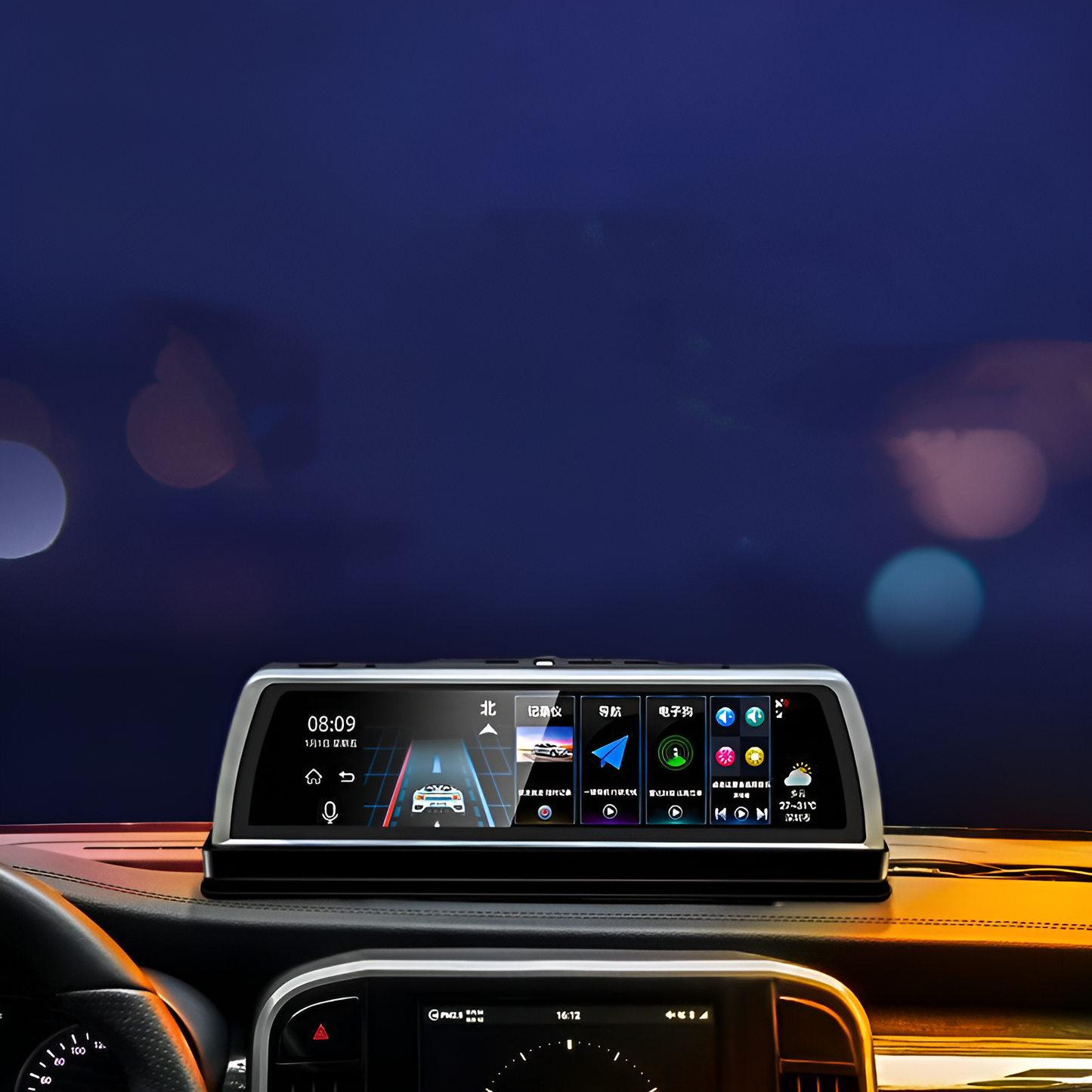 Road Detective K500 Center Console