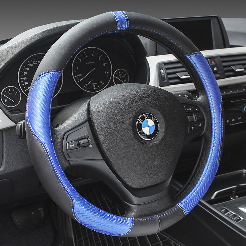 High Gear Leather Steering Wheel Cover (38cm)
