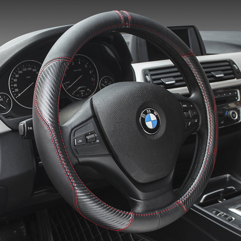 High Gear Leather Steering Wheel Cover (38cm)