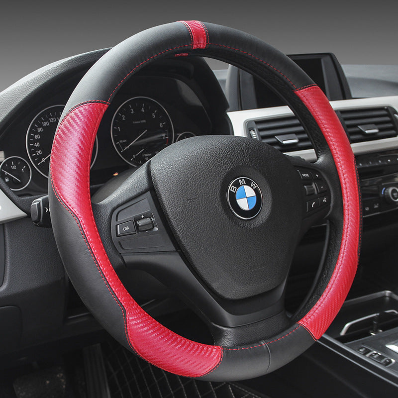 High Gear Leather Steering Wheel Cover (38cm)