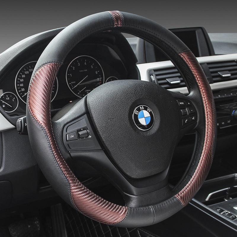 High Gear Leather Steering Wheel Cover (38cm)