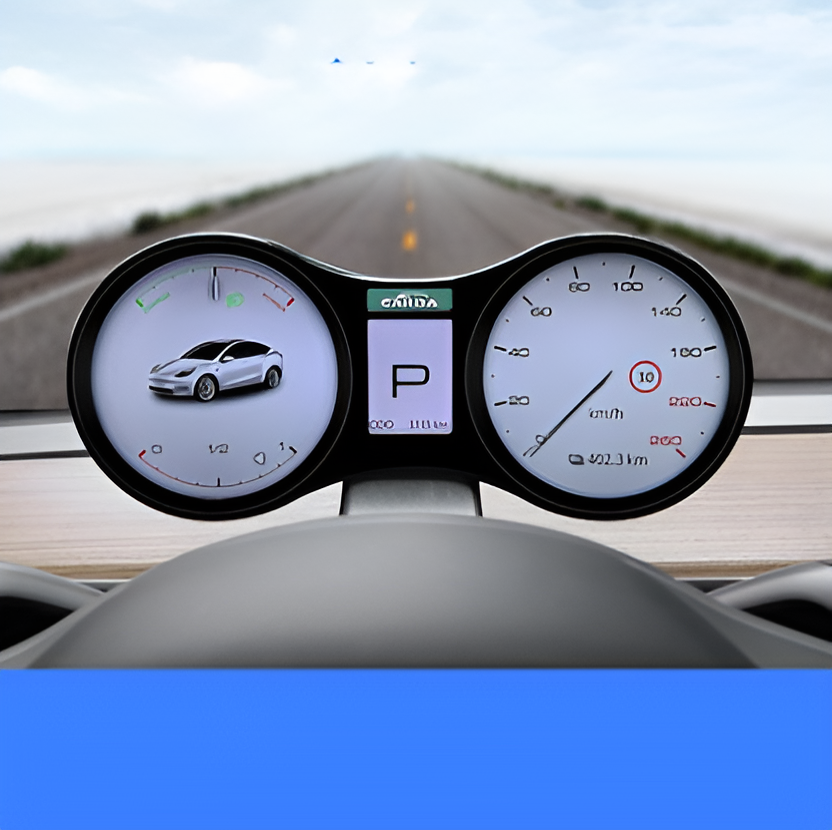 Head-Up Display (HUD) LCD Dashboard