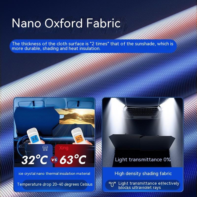 Automatic Retractable Car Sunshade Umbrella – Front Windshield