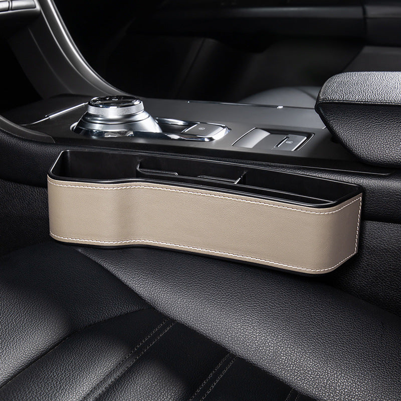 Car Seat Gap Storage Box with Cup Holder