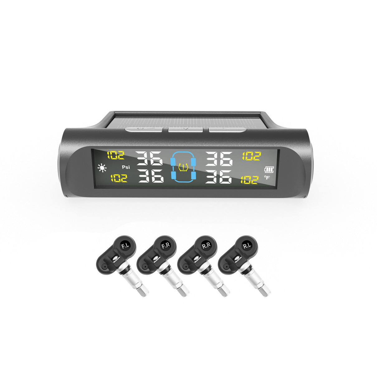 Smart Color-Screen Tire Pressure Monitor