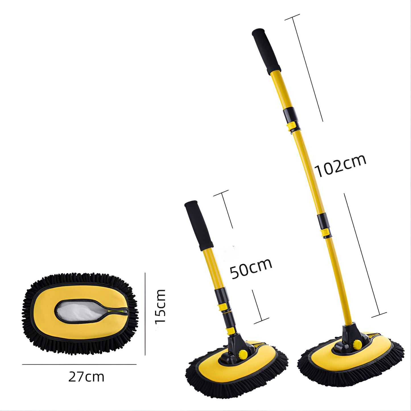 Retractable Car Wash Mop