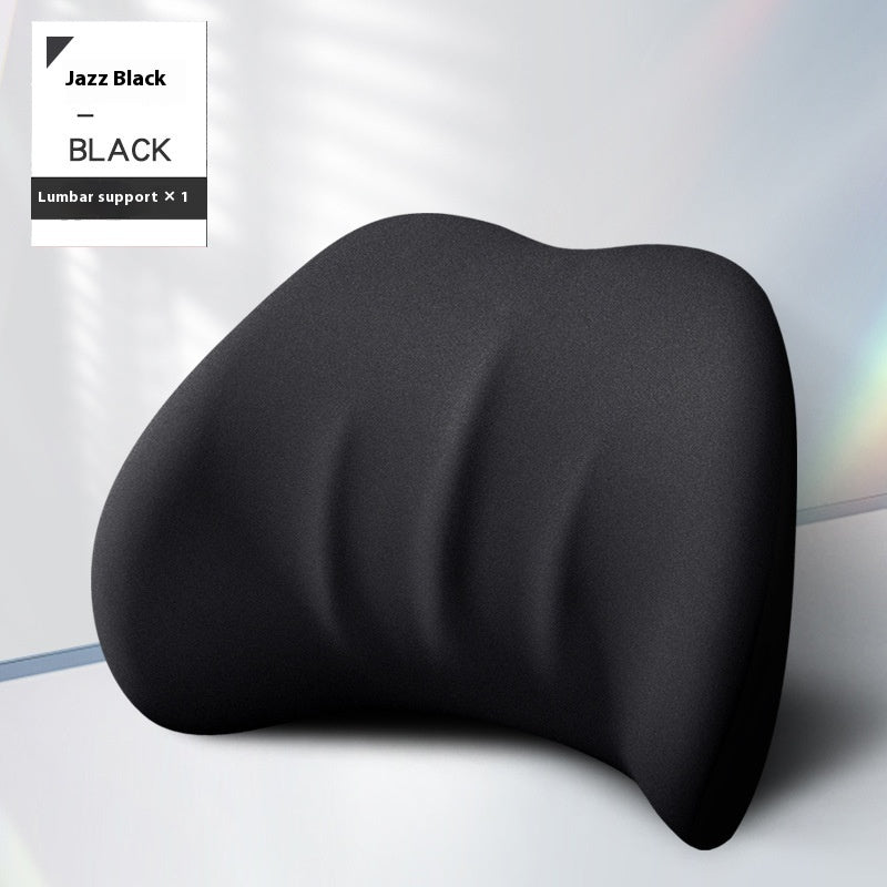 Automotive Waist Cushion & Car Lumbar Support (Memory Foam Comfort)