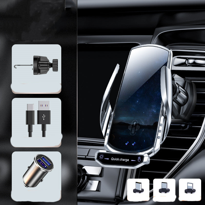 WF-New A18 Auto-Sensor Wireless Car Charger (Fast Charging)