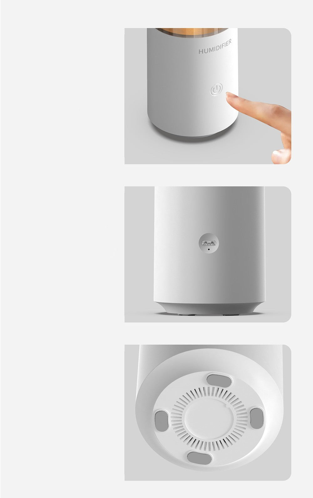 Car Aroma Diffuser – Ultrasonic Humidifier with Ambient Light