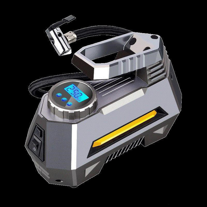Portable 12V Car Tire Air Pump & Mini Compressor