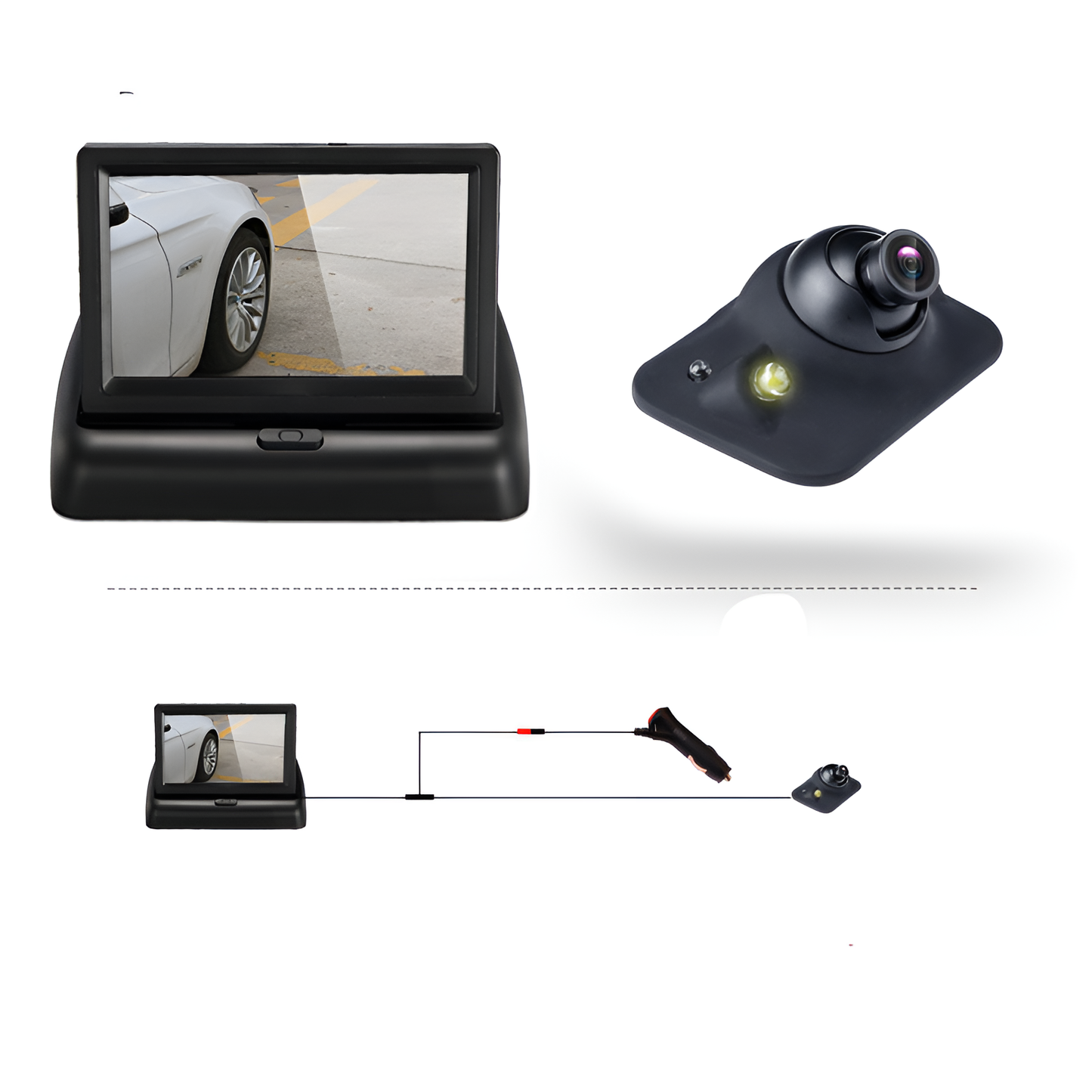 Blind Spot Camera Car Right Side Night Vision Assist