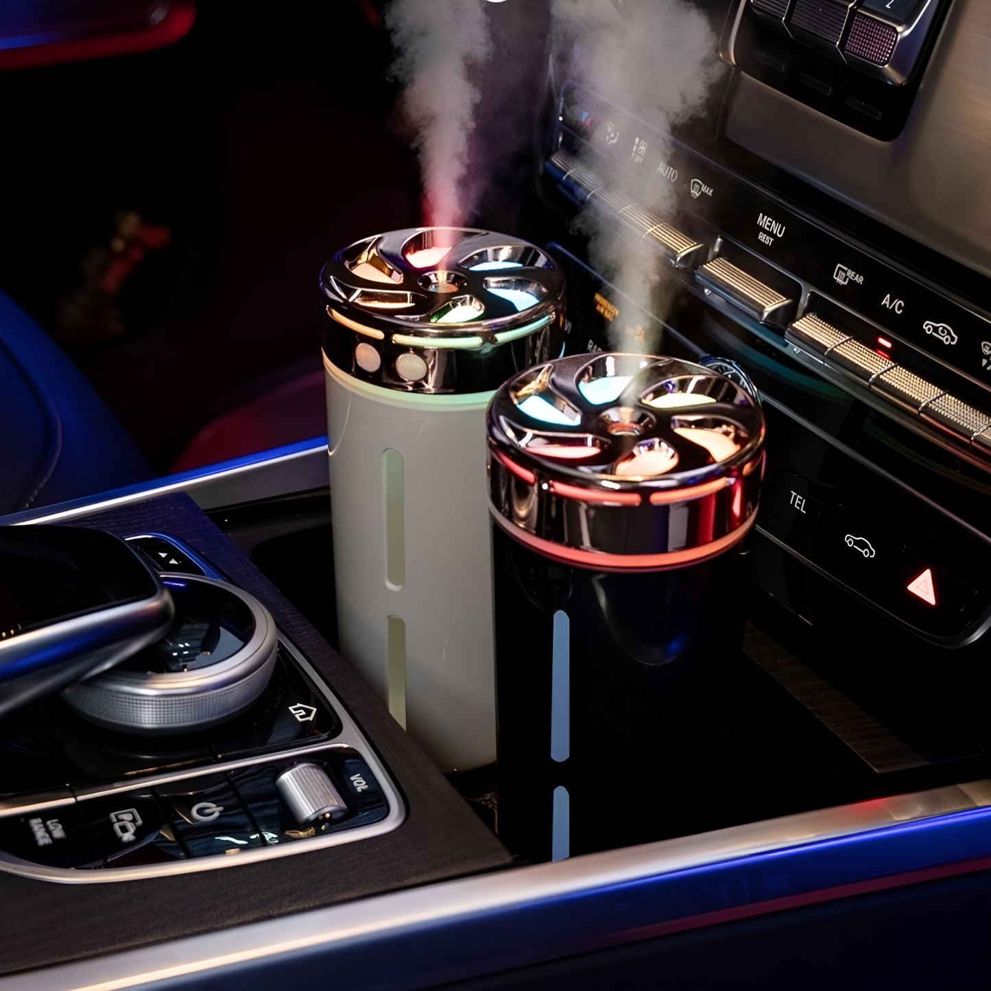 Car Humidifier – Aroma Diffuser & Ambient Light