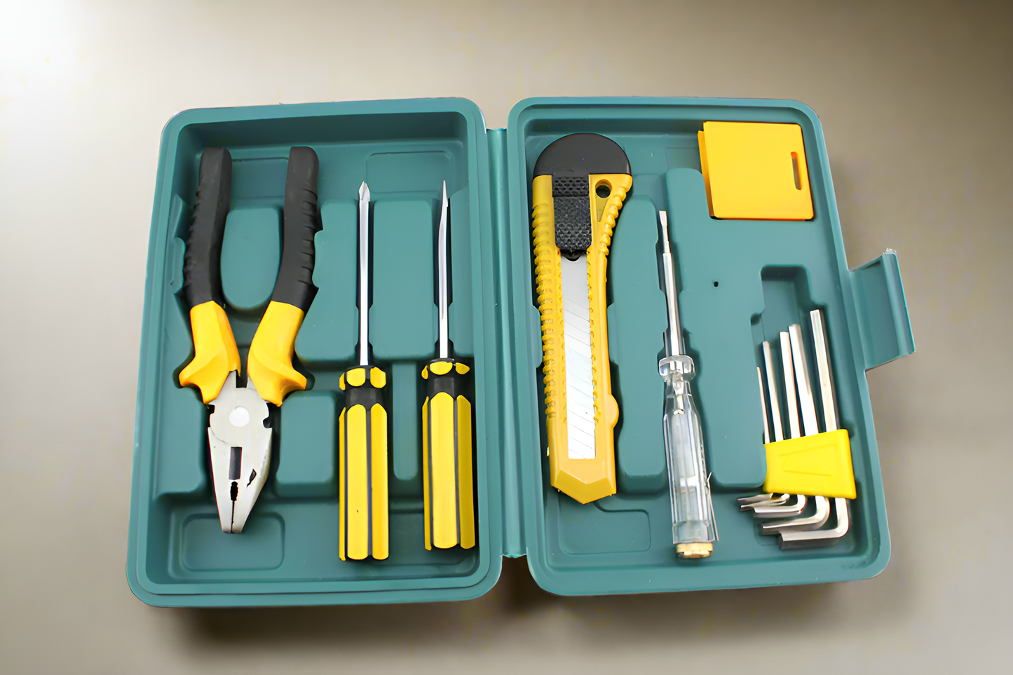Compact Car Repair & Emergency Tool Kit