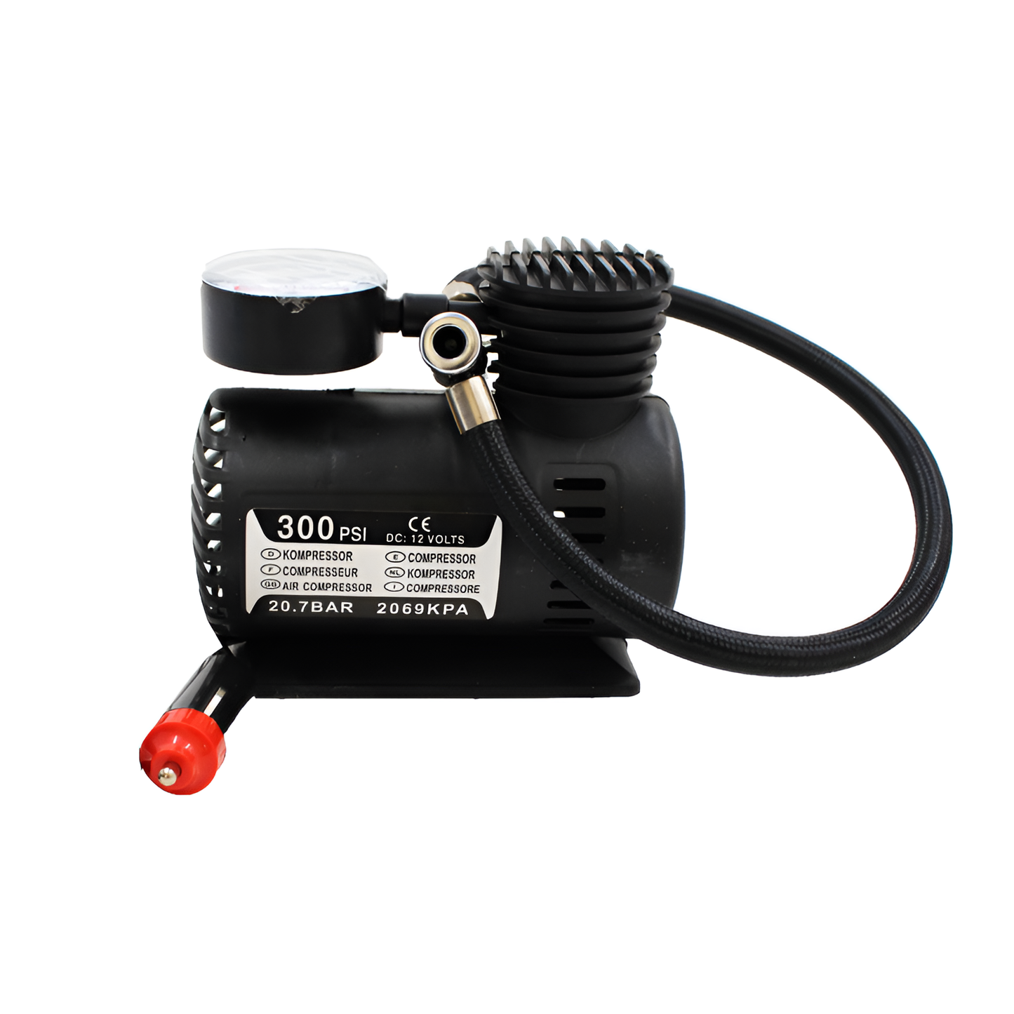 Compact Emergency Tire & Air Compressor