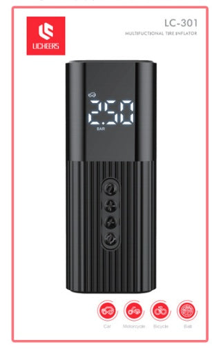 Portable Mini 12V Electric Car Tire Air Pump