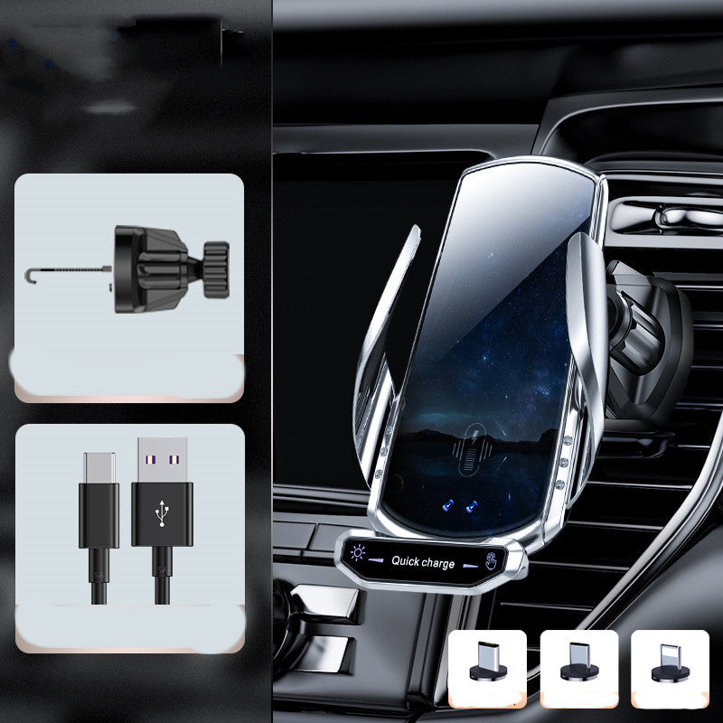 WF-New A18 Auto-Sensor Wireless Car Charger (Fast Charging)