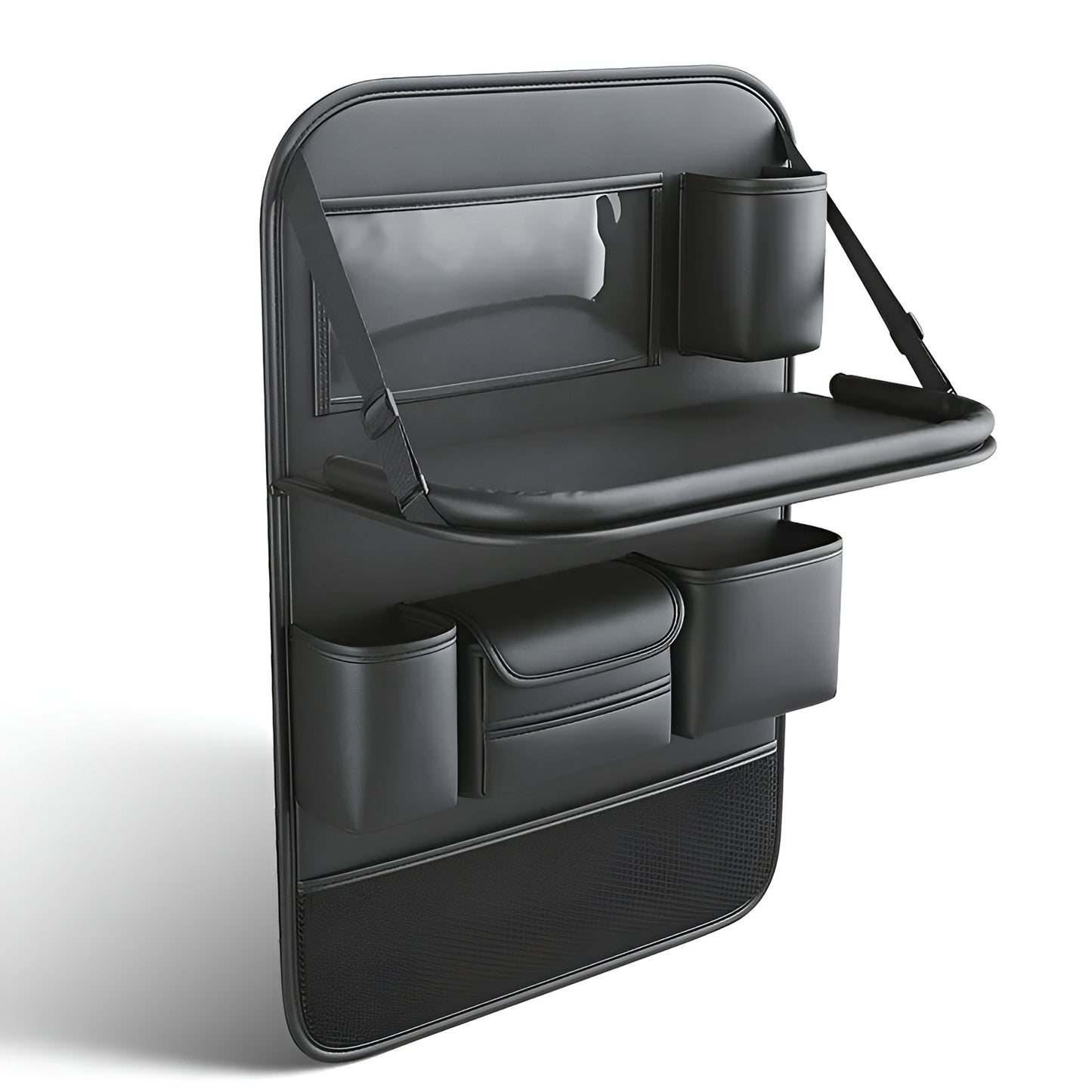 Car Seat Storage Bag with Foldable Table Tray