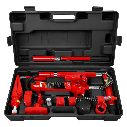 4 Ton Porta Power Hydraulic Jack Kit with Tubing & Storage Case