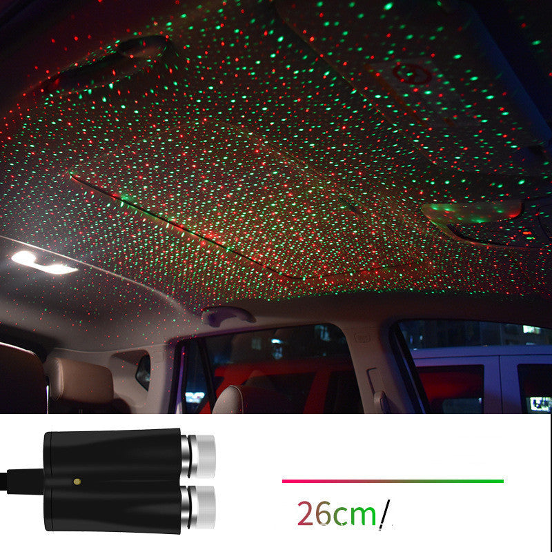 Voice-Controlled USB Star Projector Light (360°)