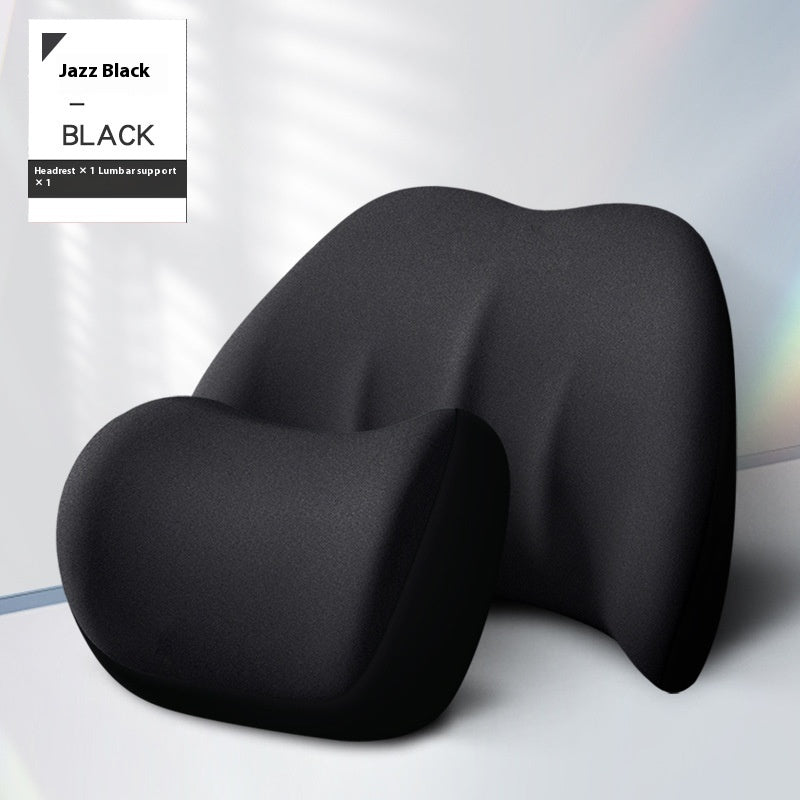 Automotive Waist Cushion & Car Lumbar Support (Memory Foam Comfort)