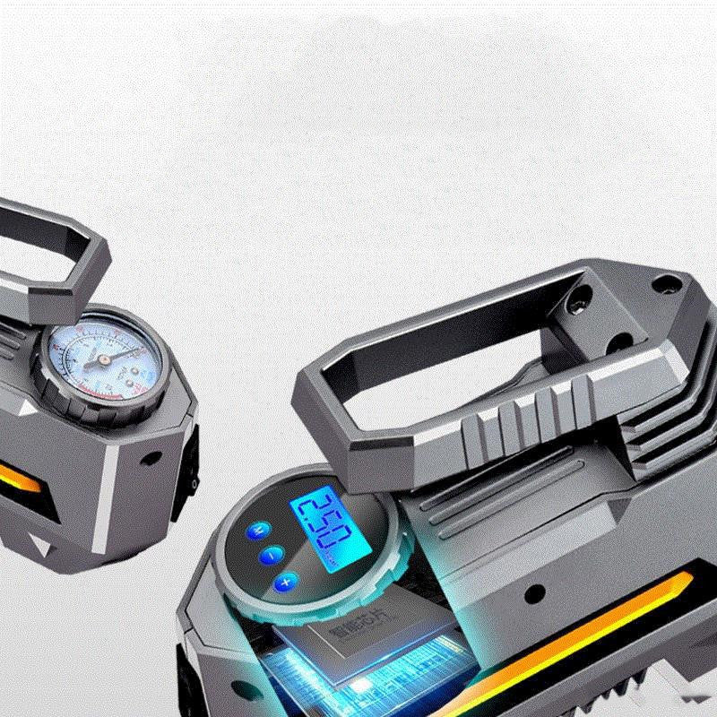 Portable 12V Car Tire Air Pump & Mini Compressor