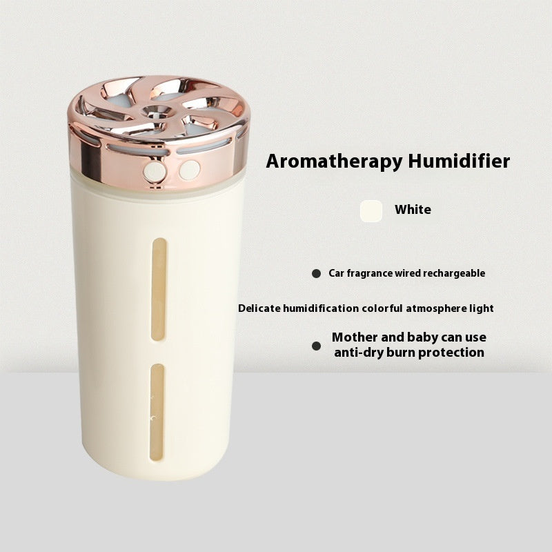 Car Humidifier – Aroma Diffuser & Ambient Light