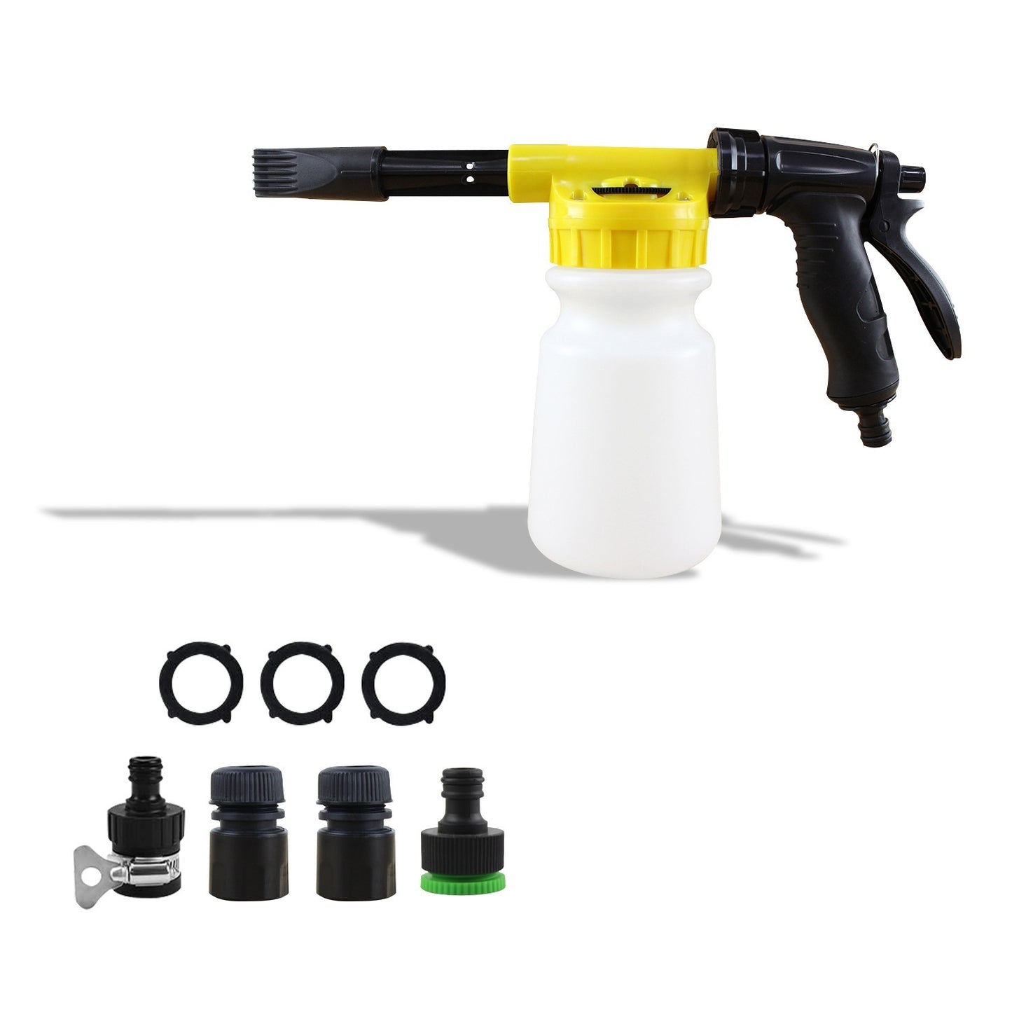 Low-Pressure Bubble Watering Can with Water Gun